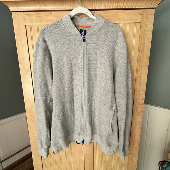 Johnnie O Decker Baseball Jacket Sweater Men’s XL *tiny CC Logo* - Picture 6 of 6